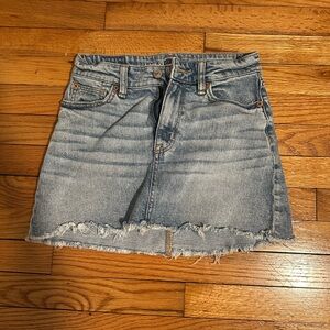 American Eagle Outfitters Blue Mini Pencil Skirt Casual